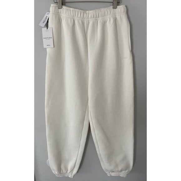Aritzia Cozy Sweatfleece Mega Jogger Light Birch NWT - Picture 1 of 7